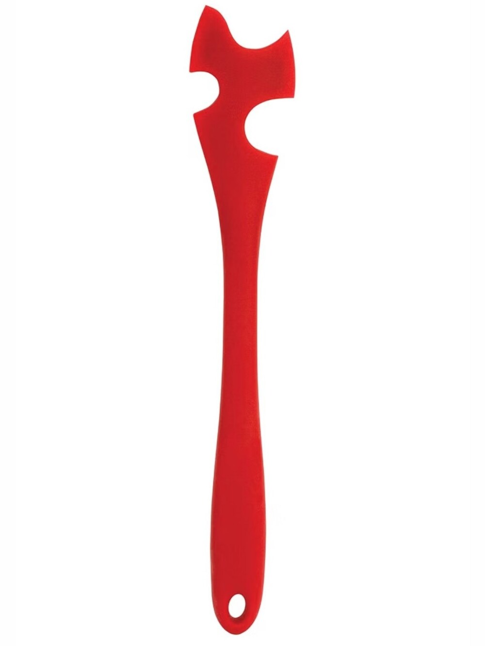 HIC Kitchen Silicone Oven Rack Push Pull Tool Red Toaster Oven Grill Rack Lifter